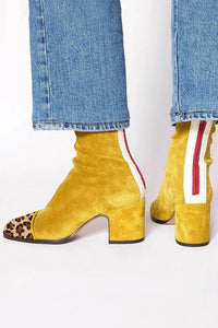 Mirabel | Moderne Stiefeletten in Gelb