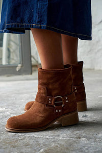 Fibiana | Stiefeletten mit Vintage-Schnallen