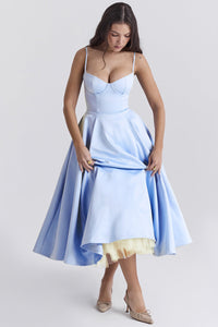 Yliana | Midikleid mit Bustier und Tüllrock