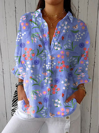 Dorothy | Bluse mit zarten Wiesenblüten