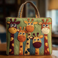 Savana | Gesteppte Tasche mit Giraffen