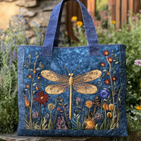 Azzurra | Gesteppte Tasche mit Libelle