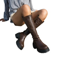 Hedda | Gefütterte Stiefel mit hohem Schaft