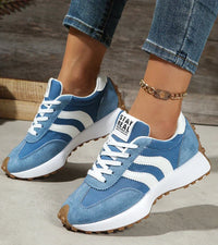 Rosalba | Retro-Sneaker in Jeansblau