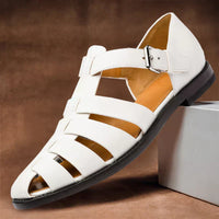 Damien™ | Premium Ledersandalen
