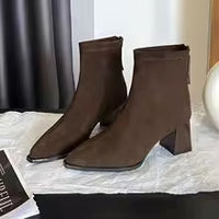 Cortina | Schlichte Wildlederstiefeletten