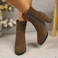 Cannella | Warme Wildlederstiefeletten