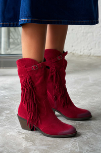 Granata | Western-Stiefeletten in Bordeaux