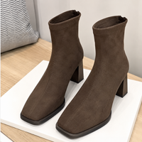 Nocella | Wildlederstiefeletten mit weichem Schaft