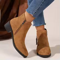 Maroline | Wildlederstiefeletten in Braun