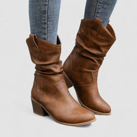 Cordelia | Slouch-Stiefel mit Blockabsatz