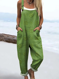 Rosalie | Jumpsuit aus Baumwolle mit Blumenprint