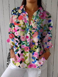 Frances | Bluse mit Blumenprint