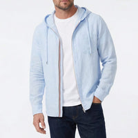 Casa | Leichter Leinen-Hoodie