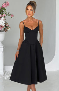 Maileen | Midikleid im Korsett-Stil