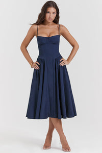 Nova | Korsettkleid mit fließendem Rock
