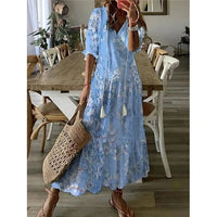 ARIA | Boho Tummy Coverage Dress
