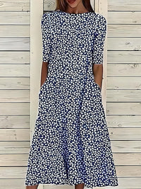 Carlee | Coastal Bloom Dress